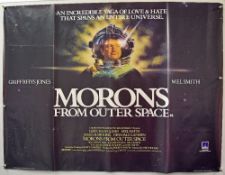 Original Movie/Film Poster Morons from Outer Space - 40 X 30 Starring Griff Rhys Jones^ Mel Smith^