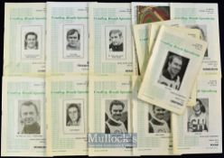 1972 Cradley Heath Speedway Programmes (39) –30/31 near complete run of home programmes missing 17th