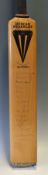 1983 England Cricket World Cup Cricket team signed bat – beaten Semi Finalists full size Duncan