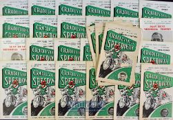 1963 Cradley Heath Speedway Programmes (27) – 27/31 near complete run of home programmes missing 16^