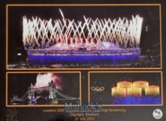2012 London Olympic Games Official Opening Ceremony Display – on the evening of 27th July