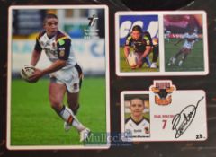 Paul Deacon Bradford Bulls (1998-2008) signed rugby league display – official Bradford Bulls