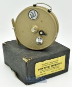 Grice & Young Avon Royal Supreme III centrepin trotting/float reel 4 3/8” with graduated brake
