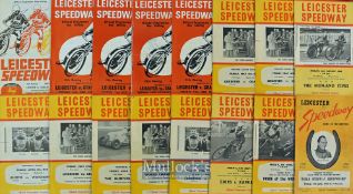 Collection of Leicester Speedway programmes from 1961-1976 (30) – 1x 1963 World Speedway