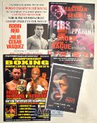 Collection of Big Fight Boxing programmes and Fight cards from the 2000s (8) – Carl Froch v Andre