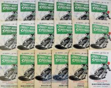 1967 Cradley Heath Speedway Programmes (34) –26/30 near complete run of home programmes missing 2^
