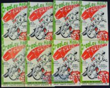 1977 Cradley Heath Speedway Programmes (42) – 33/38 near complete run of home programmes missing 7^