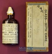 Fine and rare C Farlow & Co Ltd 11 Panton St London bottle of “Farlow’s Mosquito^ Midge and Gnat