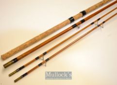 R Chapman & Co Ware Herts “The Fred J Taylor Roach” split cane rod – 12ft 6in 3pc with 2x tips (