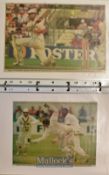 Worcestershire County Cricket Club Players Signed ephemera 0s9909’s mostly newspaper^ magazine