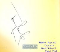 2x Interesting Sporting Autograph Albums and a 1948 Australian Cricket Team Real Photograph
