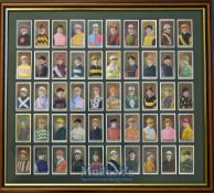 1927 Horse Racing Cigarette Cards – Scarcen full set of Ogdens Jockeys and Owner’s Colours 50/50