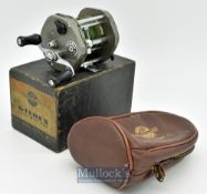 JW Young & Sons Gildex level wind multiplier reel patent 588494 provisional patent 30060^ with