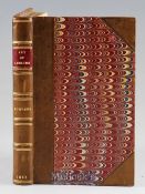 Bowlker^ Charles ‘Art of Angling’ Greatly improved Ludlow 1833 5th Ed revised hand coloured frontis^