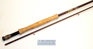 Hardy “Hardy Graphite De-Luxe” trout fly rod -10ft 2pc line 9-10# - lightly soiled trumpet style
