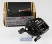 Abu Garcia Ambassadeur 823 Graphite multiplying reel and spare spool – ref no 86-0 87-88 c/w