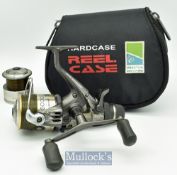 Shimano 5000 XTEA super baitrunner reel - hybrid aluminium body c/w spare spool both with line^ some