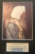 India – c1900s Original print of the Sikh Maharaja of Nabha mounted in acid free board with old