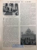 India & Punjab – Opening of Saragarhi Gurdwara fine vintage full page original newspaper article