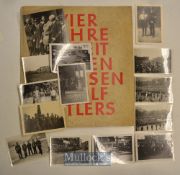 1937 Four Years of Motorway Construction Book by A. Hitler, some of them showing the opening of