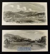 New Zealand - Six original woodblocks from the Illustrated London News, Auckland from the New
