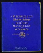 Steam Engines & Machinery Manufactured By F. W. Reynolds, 73, Southwark Street & The Grove,