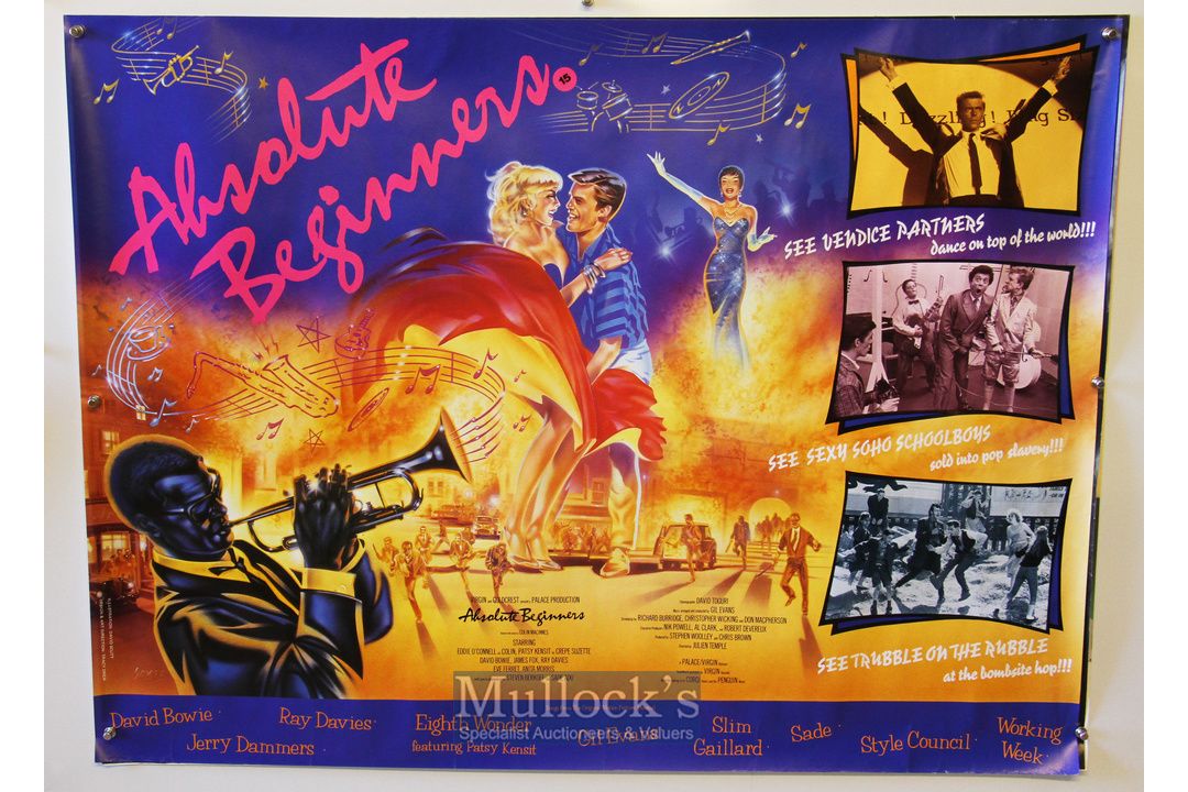 Original Movie/Film Poster Selection including Return To Oz, Howard, Absolute Beginners, and Peggy - Image 3 of 4