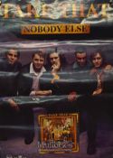 Take That Music Poster measures 59x90cm, plus Take That Nobody Else measures 48x66cm, Robbie