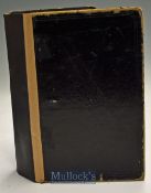 Caledonian & London North-Western Railways Publication - Large Time Table & Excursions Details For