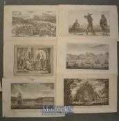 Selection of Various Prints taken from Middletons Complete System of Geography to include ‘A Chinese