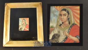 India & Punjab – Rare and Scarce ‘The Lucknow Begum’ (Begum Hazrat Mahal) 19th Century Indian