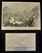 India & Punjab - The Expedition Against the Bunerwals: The Taking of the Tanga Pass: General View of