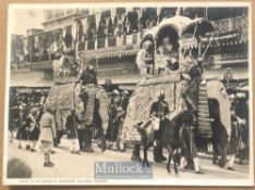 India - Original photo of a Royal Sikh Princes wedding of Yuvaraj Rajbir Singh, Sangrur India -