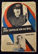 Mit Graf Zeppelin Um Die Wel (With Graf Zeppelin Around The World) 1929 Publication A 112 page