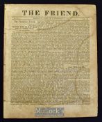 USA - Hawaii - Rare Missionary Society Seamans Journal 'The Friend' published Honolulu, Oahu, Vol