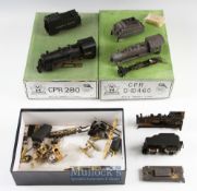 HO/OO Gauge Part Built Locomotives including CPR D-10 4-6-0 and CPR 2-8-0, both by Samhongsa Co Ltd,