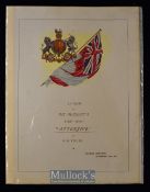 Launch of H.M.S. Attentive Elswick Shipyard, Newcastle upon Tyne 1904 Programme An attractive