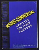 Motoring - Morris Commercial Vehicles For Every Purpose, 1936 Catalogue - An impressive large 28