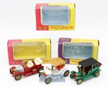 Matchbox Diecast Lesney Models of Yesteryear Y2 1914 Prince Henry Vauxhall Y3 1910 Benz Limousine