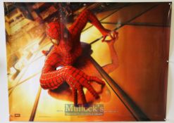 Original Movie/Film Poster Spiderman 2002 teaser double sided, measures 40x30inch