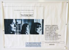 Original Movie/Film Poster Selection including Sophie's Choice, Interiors, Christiane F. and