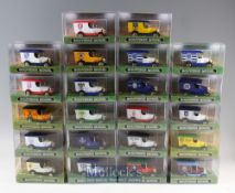 Oxford Diecasts Limited Edition Football Vans for assorted football teams, all in makers boxes