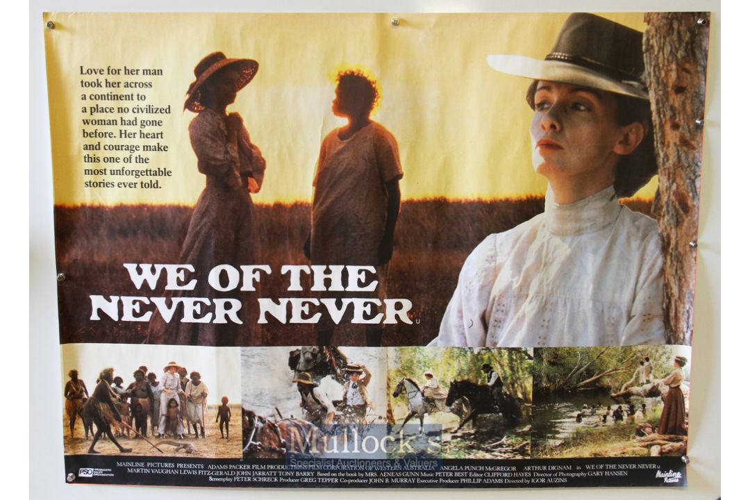Original Movie/Film Poster Selection including Dragon Slayer, We Of The Never Never, Mr Hullot's - Image 3 of 4