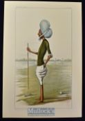 India - H.H. The Maharaja of Patiala Sir Rajinder Singh GCSI Vanity Fair colour print 1900