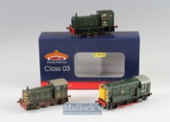 OO Gauge Bachmann Diesel Locomotives 31-360 Class 03 diesel Shunter D2011 BR late crest, boxed,