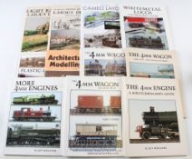 Model Railway Related Books including The 4mm Wagon parts 1,2 & 3, The 4mm Engines, The 4mm