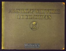 Armstrong Whitworth Locomotives 1920s Catalogue - Scotswood Works. Newcastle. Fine large