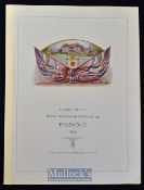 Shipping Programme - Launch of The Royal Norwegian Armourclad “Eidsvold”^ Elswick Shipyard^