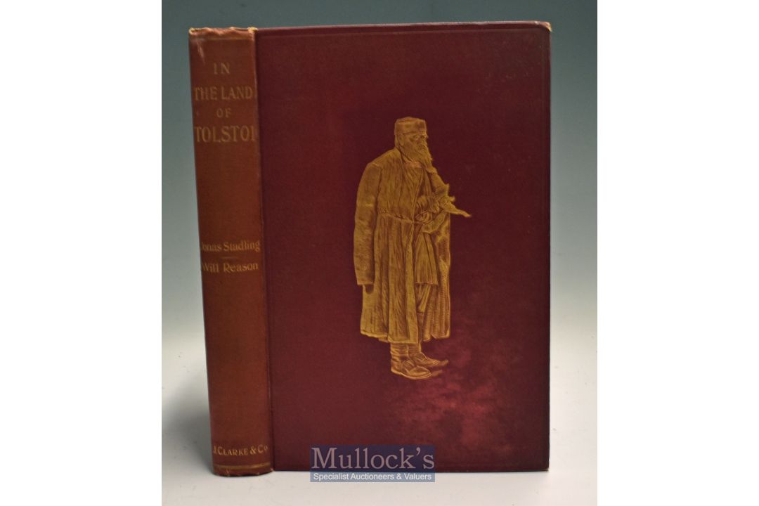 Russia - In The Land if Tolstoi By Jonas Stadling and Will Reason^ 1897 Book First Edition a - Image 1 of 3