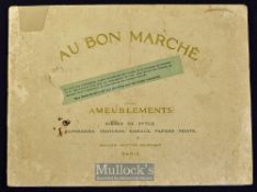 Bon Marche (Leading Store in Paris^ still exists)^ 1914 Furniture Catalogue A most attractive 40